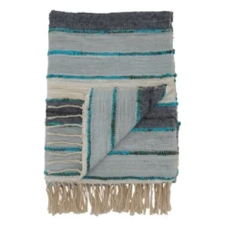 Saro Lifestyle Striped Design Throw