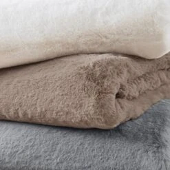 50"x60" Sienna Solid Premium Faux Fur Throw Blanket - Madison Park -Home Textiles Store GUEST 3a514fda 0a5a 4cb8 b781 70b1540d977a