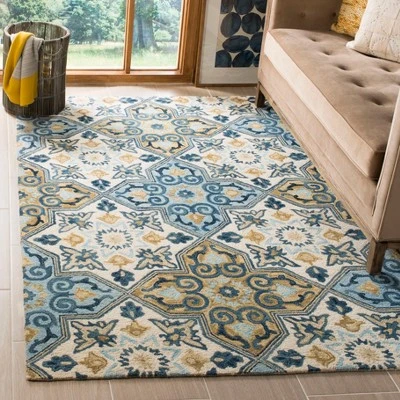 Dayna Medallion Hooked Rug - Safavieh 4 Dayna Medallion Hooked Rug - Safavieh - Image 2