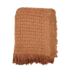 Saro Lifestyle Warm Waffle Weave Throw -Home Textiles Store GUEST 3b650988 04b3 4c97 8981 81e394604ed6