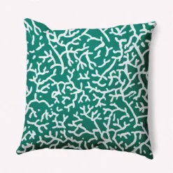 16"x16" Seaweed Beach Square Throw Pillow - E By Design -Home Textiles Store GUEST 3b91c482 73a4 4b3f 8380 91bdf0dad26b