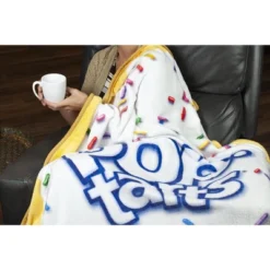 Just Funky Kellogg's Pop-Tarts Pop-Tart Large Fleece Throw Blanket | 60 X 45 Inches -Home Textiles Store GUEST 3d1dc661 0b50 4f67 96fb 799f7032a14a