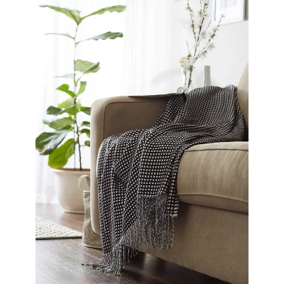 50"x60" Waffle Knit Throw Blanket - Design Imports 11 50"x60" Waffle Knit Throw Blanket - Design Imports - Image 9