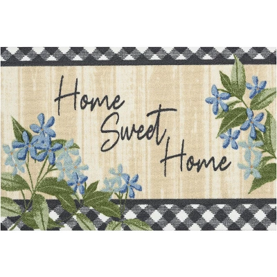 Nourison Sweet Home Spring Flowers 2' X 3' Multicolor Everyday Accent Rug 3 Nourison Sweet Home Spring Flowers 2' X 3' Multicolor Everyday Accent Rug