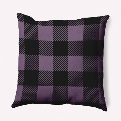 16"x16" Buffalo Plaid Square Throw Pillow - E By Design 9 16"x16" Buffalo Plaid Square Throw Pillow - E By Design - Image 7
