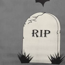 16"x16" 'RIP' Square Throw Pillow Steel Gray - E By Design