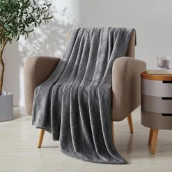 Kate Aurora Ultra Plush Contemporary Geometric Hypoellergenic Accent Throw Blanket - 50 In. W X 60 In. L -Home Textiles Store GUEST 43111a9b 0416 4d51 a872 343c0efede46