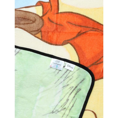 Disney Winnie The Pooh Mister Bee Micro Raschel Fleece Throw Blanket Multicoloured 3 Disney Winnie The Pooh Mister Bee Micro Raschel Fleece Throw Blanket Multicoloured