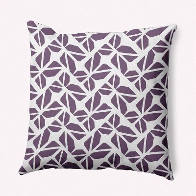 16"x16" Kaleidoscope Graffiti Square Throw Pillow - E By Design 14 16"x16" Kaleidoscope Graffiti Square Throw Pillow - E By Design - Image 12