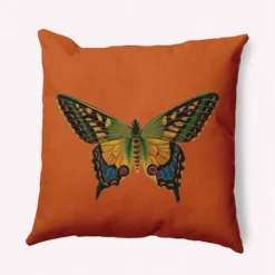 16"x16" Butterfly Square Throw Pillow - E By Design 13 16"x16" Butterfly Square Throw Pillow - E By Design -Home Textiles Store GUEST 444be250 62bb 4e7b a4c5 b8afefe1e71e