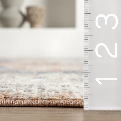 NuLOOM Jacquie Vintage Floral Area Rug 4 NuLOOM Jacquie Vintage Floral Area Rug - Image 2