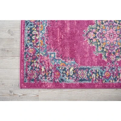 Nourison Passion Center Medallion Bohemian Indoor Rug 3 Nourison Passion Center Medallion Bohemian Indoor Rug