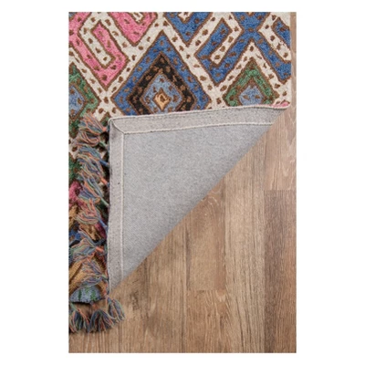 Tahoe Bleeker Geometric Tufted Accent Rug - Momeni 5 Tahoe Bleeker Geometric Tufted Accent Rug - Momeni - Image 3