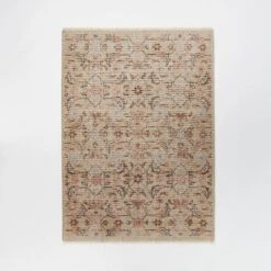 Rockland Hand Knotted Distressed Persian Style Rug Ivory - Threshold™ Designed With Studio McGee -Home Textiles Store GUEST 461c3425 35f3 4272 bdec cfd5c825b076