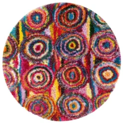 Kindra Circles Shaggy Area Rug - NuLOOM -Home Textiles Store GUEST 48f8e483 d22a 4165 b55f cd5f083b78a3