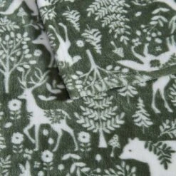 Martha Stewart 60"x70" Nordic Forest Throw Blanket Green -Home Textiles Store GUEST 491a5eb2 42aa 48b3 858f f66f9d5fd5ea