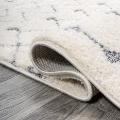 Pia Moroccan Trellis Plush Carved Area Rug - JONATHAN Y -Home Textiles Store GUEST 49bb10e1 d0c6 492f bdad 74b5b17db987