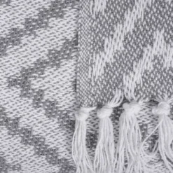 50"x60" Large Chevron Handloom Throw Blanket - Design Imports -Home Textiles Store GUEST 4a88d50c a28e 4467 825e d12b9a7380df