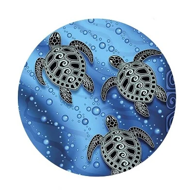 Dawhud Direct 50" X 60" Sea Turtle Fleece Throw Blanket For Women, Men And Kids 5 Dawhud Direct 50" X 60" Sea Turtle Fleece Throw Blanket For Women, Men And Kids - Image 3