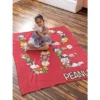 Intimo Peanuts LOVE Charlie Brown Snoopy And Pals Letter Art Silk Touch Throw Blanket Red -Home Textiles Store GUEST 4b72911b 6b15 48d6 b4ef b5808588870f