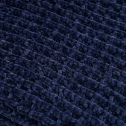 50"x60" Shiny Waffle Chenille Knit Throw Blanket - Evergrace -Home Textiles Store GUEST 5110e5b9 4752 4acb a522 5652d8773759