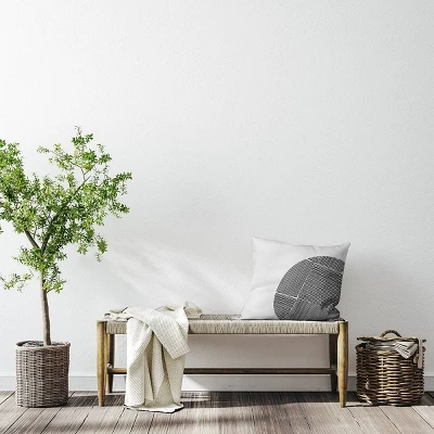 16"x16" Big Circle Square Throw Pillow - E By Design 4 16"x16" Big Circle Square Throw Pillow - E By Design - Image 2