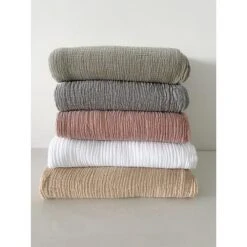 Crinkled Turkish Cotton Oversized Cuddle Blanket -Home Textiles Store GUEST 5588abe7 900a 4929 bc70 a3449f7e7116