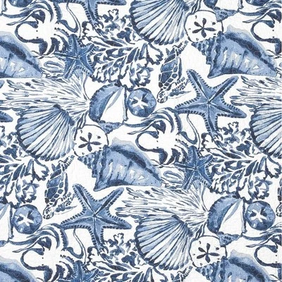 C&F Home Blue Coast Shells 48" X 60" Throw Blanket 4 C&F Home Blue Coast Shells 48" X 60" Throw Blanket - Image 2