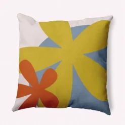 16"x16" Bold Flowers Square Throw Pillow - E By Design 13 16"x16" Bold Flowers Square Throw Pillow - E By Design -Home Textiles Store GUEST 57aeb068 f495 48d2 b13a bc066230c99c