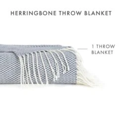 Soft Herringbone Throw Blanket With Fringe 50" X 60" - Becky Cameron 19 Soft Herringbone Throw Blanket With Fringe 50" X 60" - Becky Cameron -Home Textiles Store GUEST 585f0ed7 580c 43ea a84e 15fe4da8b0c4