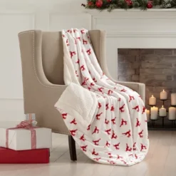 Great Bay Home Velvet Plush Warmest Holiday Prints -Home Textiles Store GUEST 59f269ff 259b 4323 b775 594a9b496746