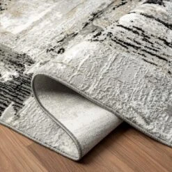 Luxe Weavers Distressed Abstract Area Rug, Non-Shedding Carpet -Home Textiles Store GUEST 5b929dde eb8d 493c 999b 01c3176d8d7d