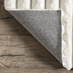 NuLOOM Kai Stripe Faux Rabbit Machine Washable Area Rug -Home Textiles Store GUEST 5bfba2a7 665d 4951 8b59 7b129eaf8949