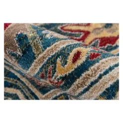 3'3"x5'3" Floral Loomed Accent Rug Blue - Momeni