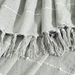50"x60" Boho Tufted Cotton Woven Tassel Throw Blanket With Fringes - Lush Décor -Home Textiles Store GUEST 5f9fe09f 4da4 451c a0f6 78b47c37f759