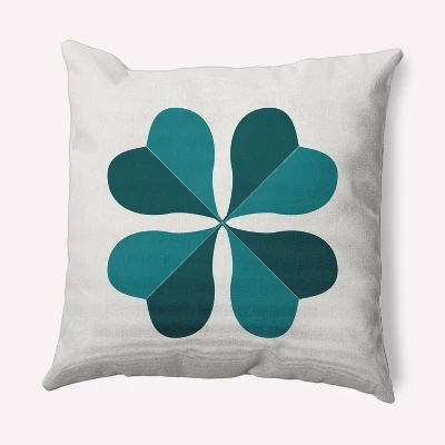 16"x16" Lucky Clover St. Patrick's Day Square Throw Pillow - E By Design 11 16"x16" Lucky Clover St. Patrick's Day Square Throw Pillow - E By Design - Image 9