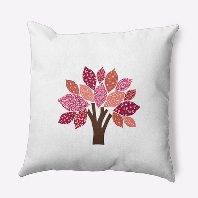 16"x16" Printed Quilt Tree Square Throw Pillow - E By Design 9 16"x16" Printed Quilt Tree Square Throw Pillow - E By Design - Image 7