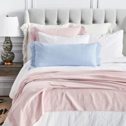 EY Essentials Lavato Rosewood 80" X 96" Bed Throw