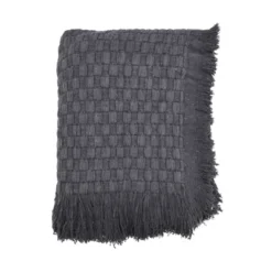Saro Lifestyle Warm Waffle Weave Throw -Home Textiles Store GUEST 6289081a cef0 40e9 b6f7 6a2333d6fe7c