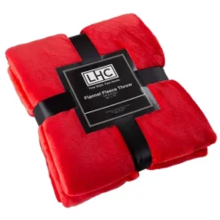 Flannel Fleece Throw Blanket- For Couch, Home Decor, Sofa & Chair- Oversized 60" X 70", Soft & Plush Microfiber In Crimson Red By Hastings Home 13 Flannel Fleece Throw Blanket- For Couch, Home Decor, Sofa & Chair- Oversized 60" X 70", Soft & Plush Microfiber In Crimson Red By Hastings Home -Home Textiles Store GUEST 6364244f ebe1 459b 954c e5d4ccb4d59b