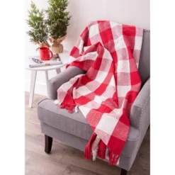 50"x60" Buffalo Check Throw Blanket - Design Imports -Home Textiles Store GUEST 638ed413 2c3b 4af1 a6b4 b4122aacca15