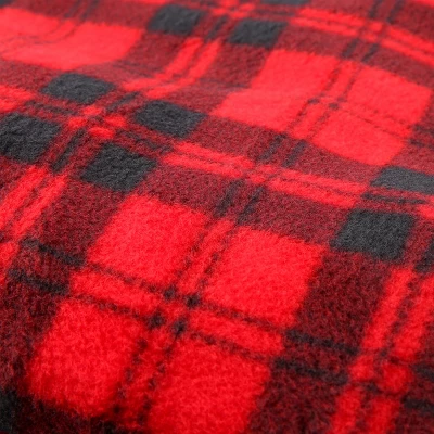 Heated Car Blanket - 12-Volt Electric Blanket For Car, Truck, SUV, Or RV - Portable Heated Throw - Camping Essentials By Stalwart (Red Plaid) 5 Heated Car Blanket - 12-Volt Electric Blanket For Car, Truck, SUV, Or RV - Portable Heated Throw - Camping Essentials By Stalwart (Red Plaid) - Image 3