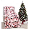 Plazatex Big Christmas Snowman All Season Plush Decorative Christmas Throw Blanket 50" X 60" Grey -Home Textiles Store GUEST 65a57e9a abd1 48a7 83c7 5e8d629cdbeb