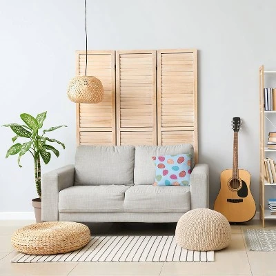 16"x16" Egg Hunt Easter Square Throw Pillow - E By Design 4 16"x16" Egg Hunt Easter Square Throw Pillow - E By Design - Image 2