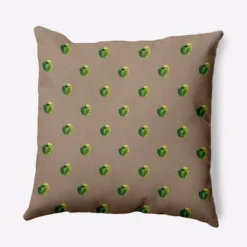 E By Design 16"x16" Peppers Pattern Square Throw Pillow: Doe Polyester Accent, Indoor Decorative, Farmers' Market Collection 9 E By Design 16"x16" Peppers Pattern Square Throw Pillow: Doe Polyester Accent, Indoor Decorative, Farmers' Market Collection -Home Textiles Store GUEST 67b27565 be39 491e 81d9 8a82662a0c35