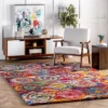 Kindra Circles Shaggy Area Rug - NuLOOM -Home Textiles Store GUEST 685c19be 7174 4050 ae95 4de0ea22d7dd