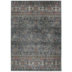 Washable Grant Rug Teal/Ivory - Linon -Home Textiles Store GUEST 69855e20 4496 47d7 b3aa 1cdfa7159c5a