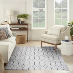 Nicole Curtis Machine Washable Series 1 Modern Trellis Indoor Rug 17 Nicole Curtis Machine Washable Series 1 Modern Trellis Indoor Rug -Home Textiles Store GUEST 6b4268d5 9950 4d73 af5f c8c1cae76da5