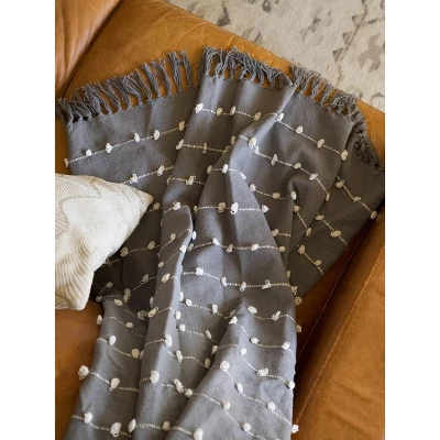 50"x60" Woven Loop Throw Blanket - Design Imports 5 50"x60" Woven Loop Throw Blanket - Design Imports - Image 3