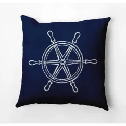 16"x16" Ship Wheel Nautical Square Throw Pillow - E By Design 9 16"x16" Ship Wheel Nautical Square Throw Pillow - E By Design -Home Textiles Store GUEST 6d4fec39 e01c 4b42 ac41 098cd3389431